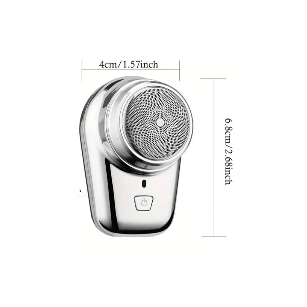 Mini Shaver Sıfır Sakal Taşınabilir Şarjlı Tıraş Makinesi Ipx6 Korumalı  Bx40