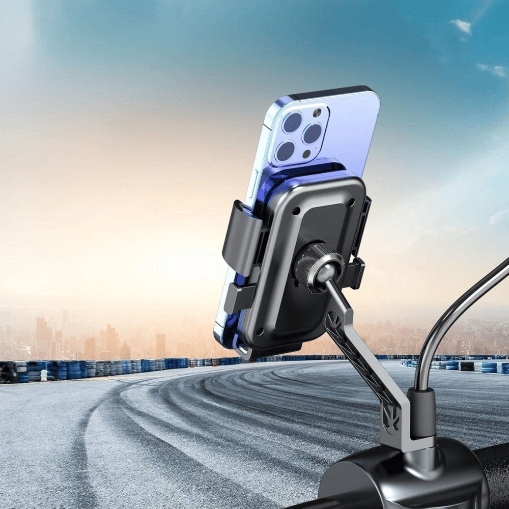 Motor,motosiklet,bisiklet ,scooter İçin 360 Derece Dönebilen Dikiz Aynası Versiyonu Telefon Tutucu Aparat Bx40