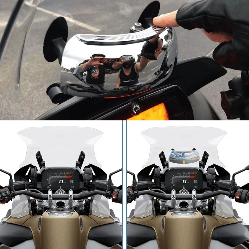 Motosiklet İçin Islanmaya Dayanıklı Geniş Açı Görme Ve Kör Nokta Aynası Bx40