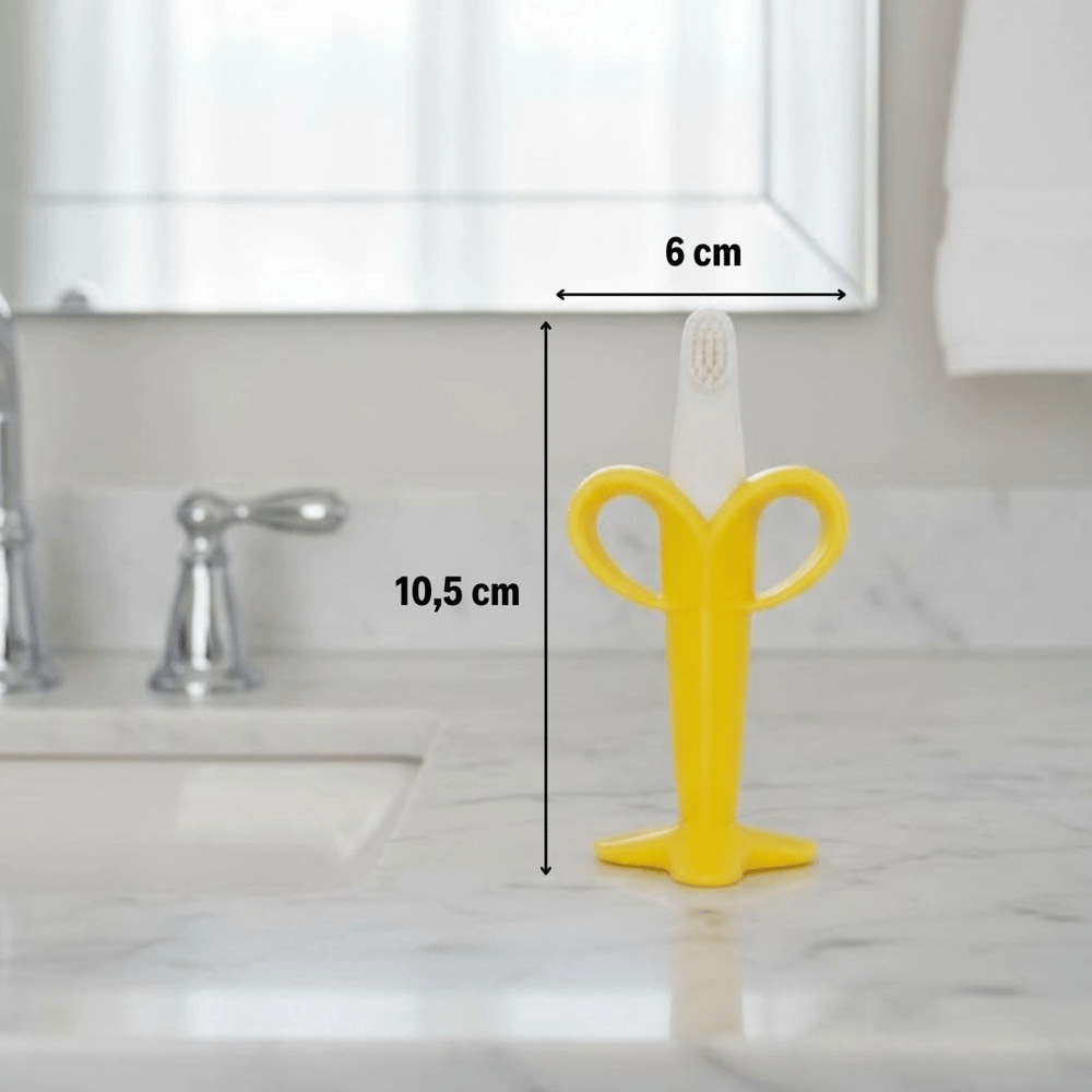 Muz Şekilli Diş Kaşıma Aparatı – Bebekler İçin Silikon Diş Kaşıyıcı, Diş Çıkarma Oyuncağı Bx40