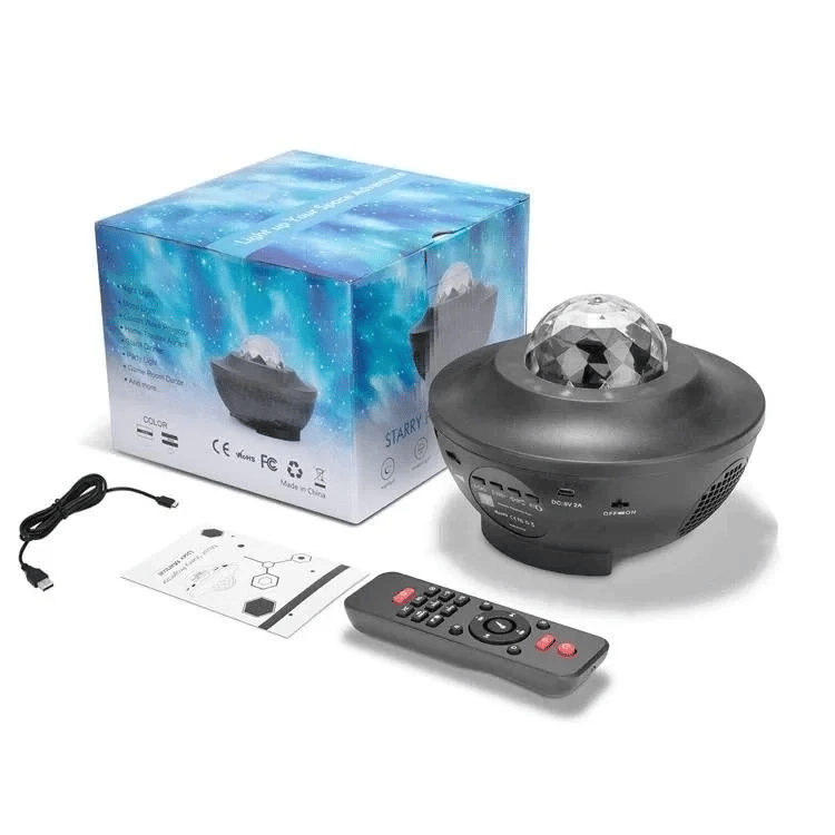 Müzikli, Bluetooth Bağlantılı, Işık Küresi Bx40