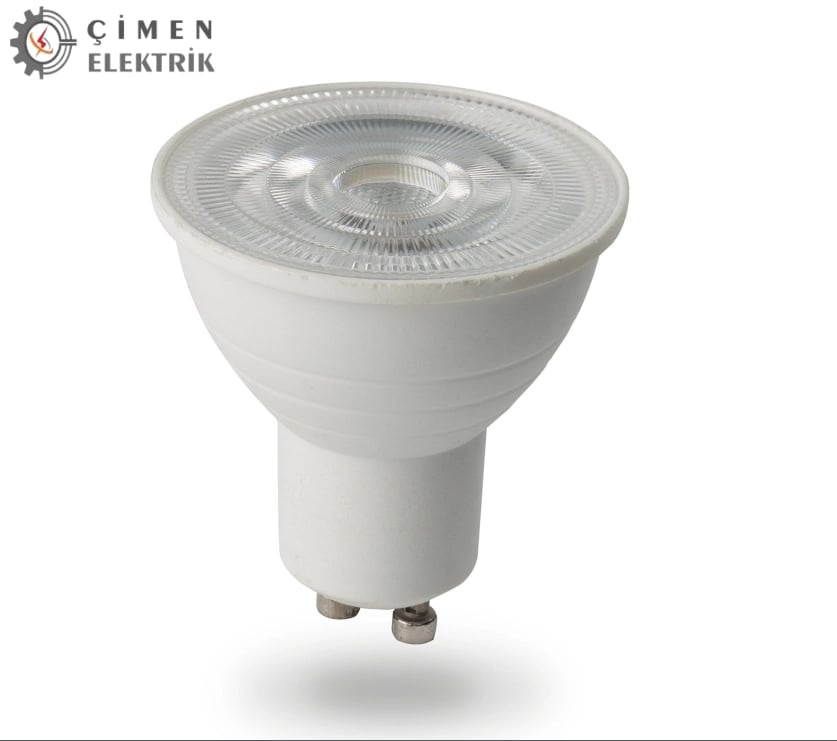 NOAS YL91 0707 M Mercekli 7W Led Çanak Ampül 4000K GU10 Duy