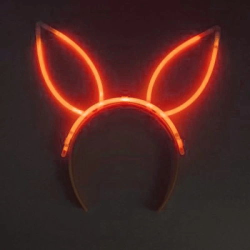 Karanlıkta Yanan Glow Neon Fosforlu Taç - 6 Adet