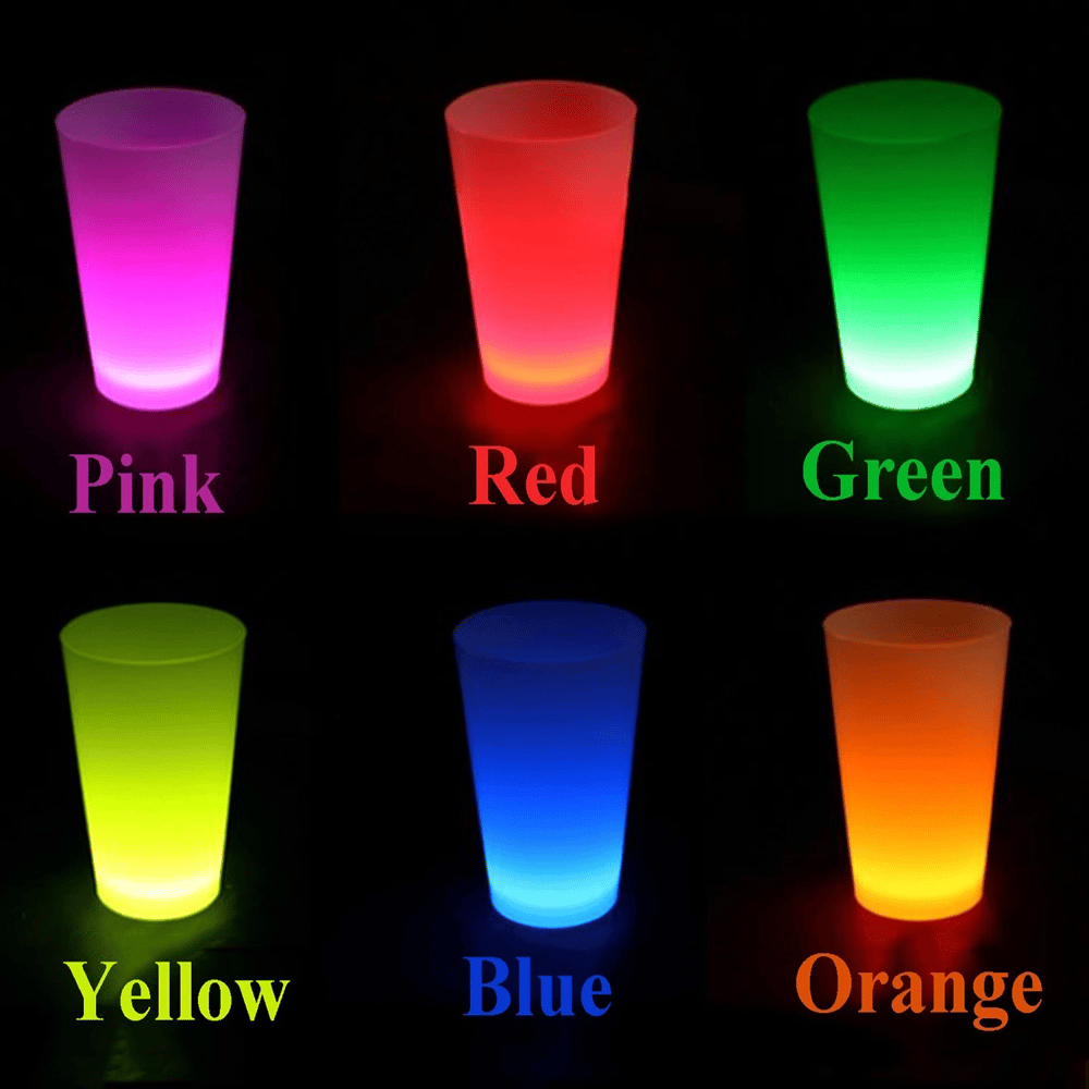 Neon Parti Glow Bardak 1.5 Oz Karışık Renk 1 Adet Tekli Bx40