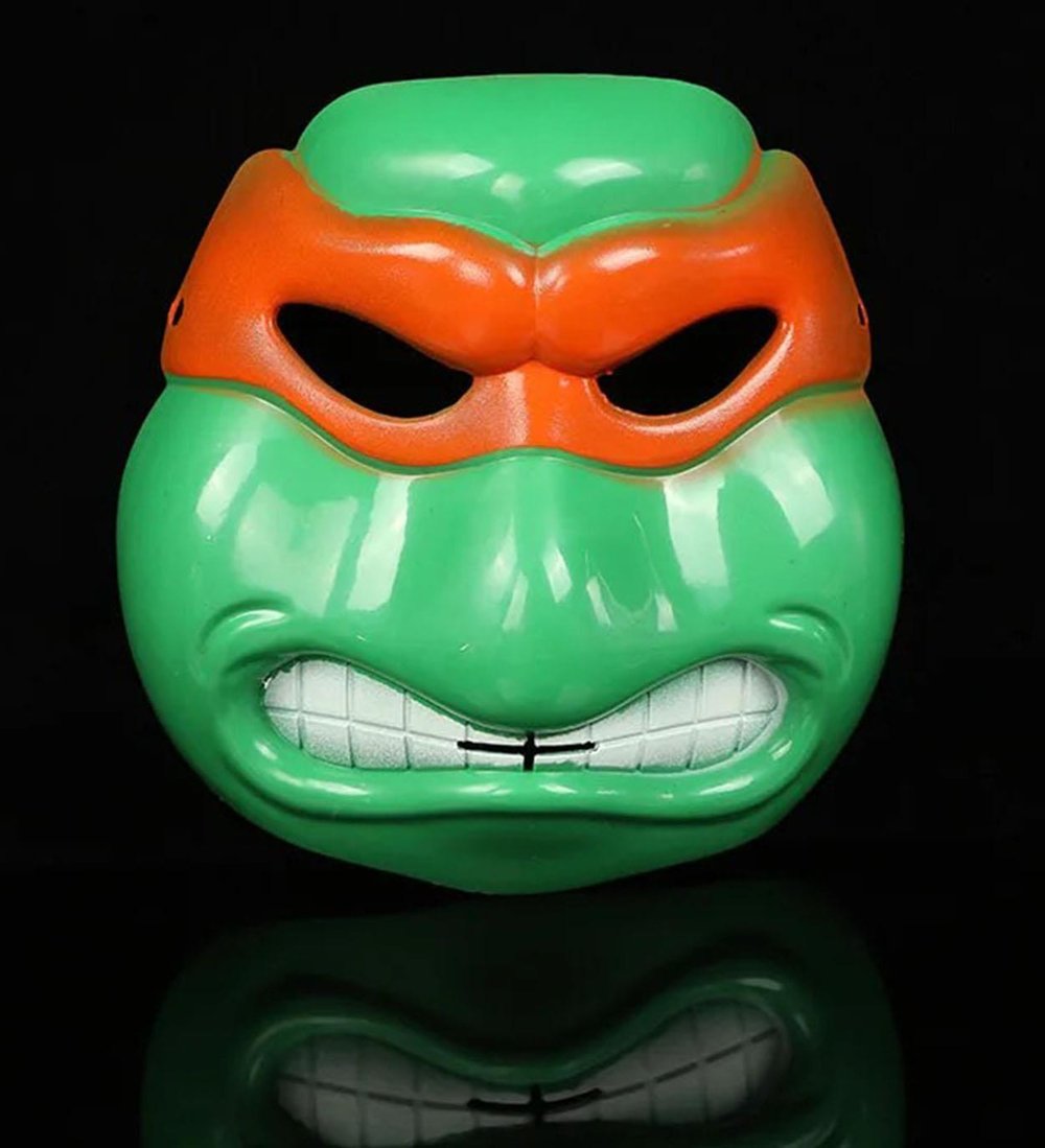 Ninja Kaplumbağalar Maskesi Michelangelo Maskesi (3936)
