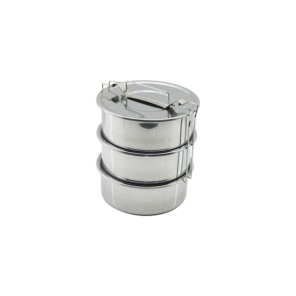No-18cm 3lü Metal Sefer Tası Derinlik : 6.5cm Taşıma Kulp=bağlama Kancalı Bx40
