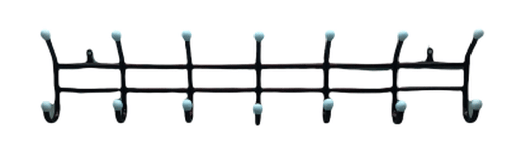 No-7 Metal Kalın Borulu Duvar Askısı Bx40