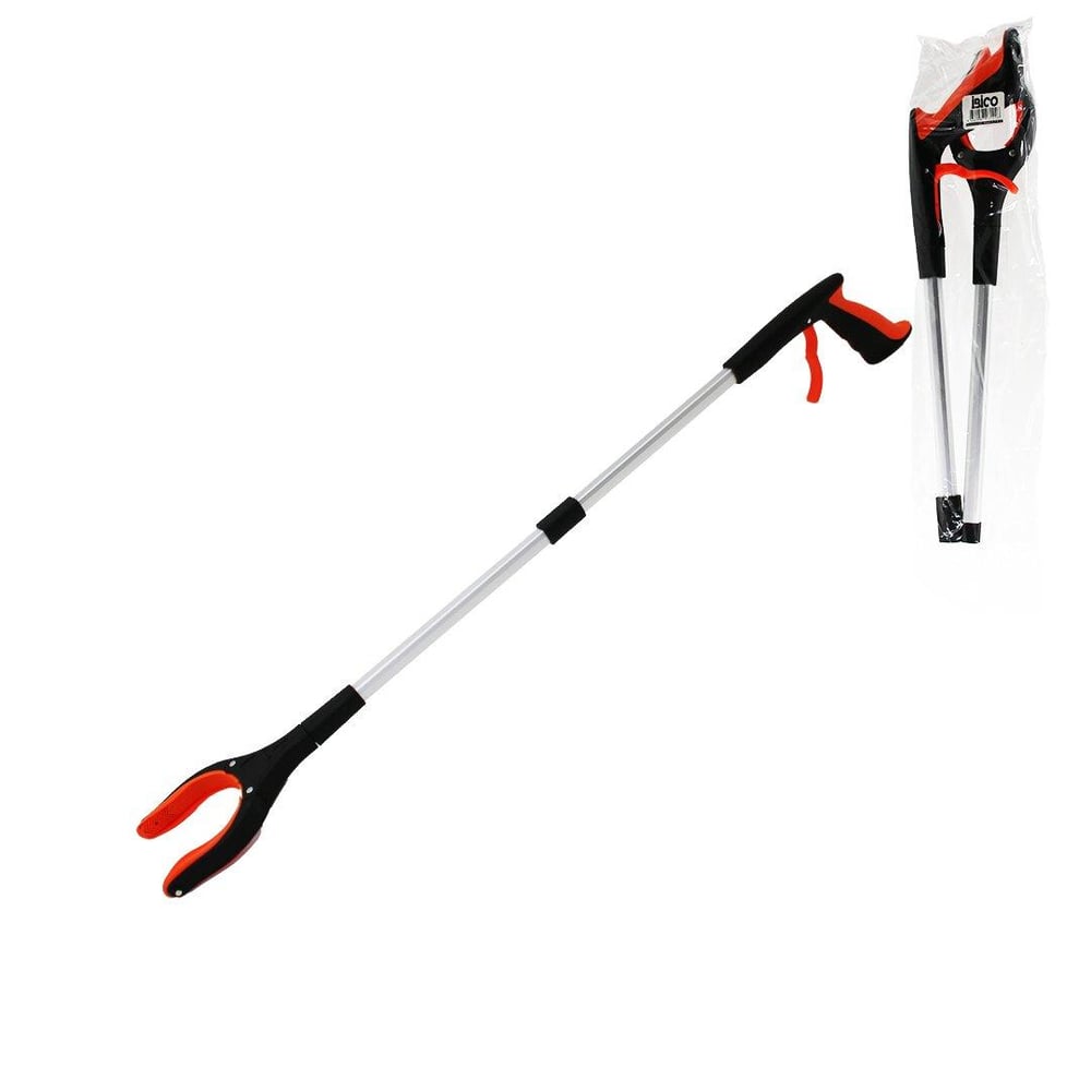 OTOMATİK= BAS--TUT KATLANABİLİ BORU ÇÖP TOPLAMA KISKACI 83CM ÇOK AMAÇLI TUTACAK (3936)