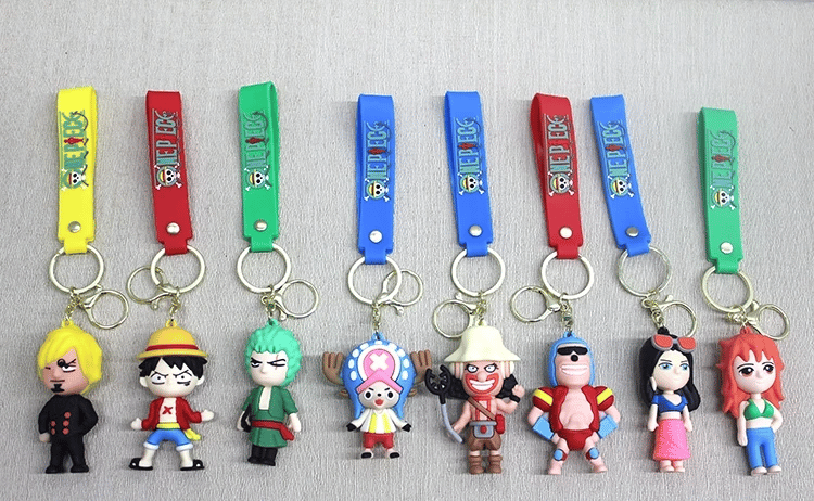 One Piece Silikon Anahtarlık Alk4269
