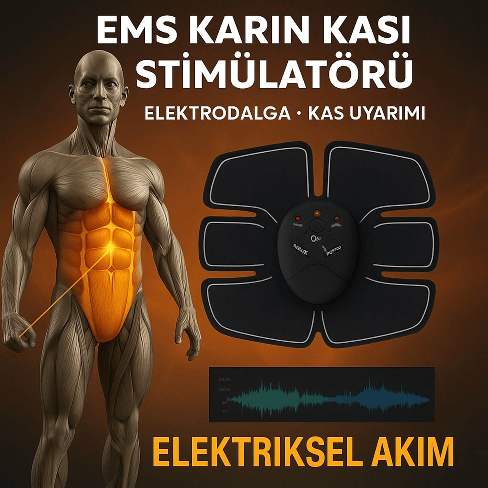 Orijinal 2025 EMS Titreşimli Kas Çalıştırma Cihazı Evde Spor İçin A Kalite