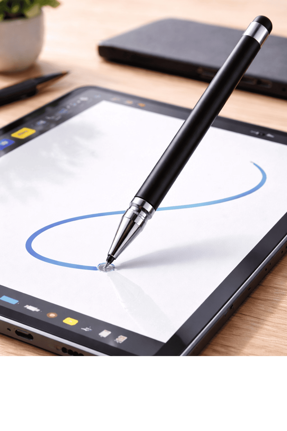 Oukitel Rt1 Lte Uyumlu Dokunmatik Stylus Kalem Disk Uçlu Hassas Tablet Telefon Çizim Kalemi