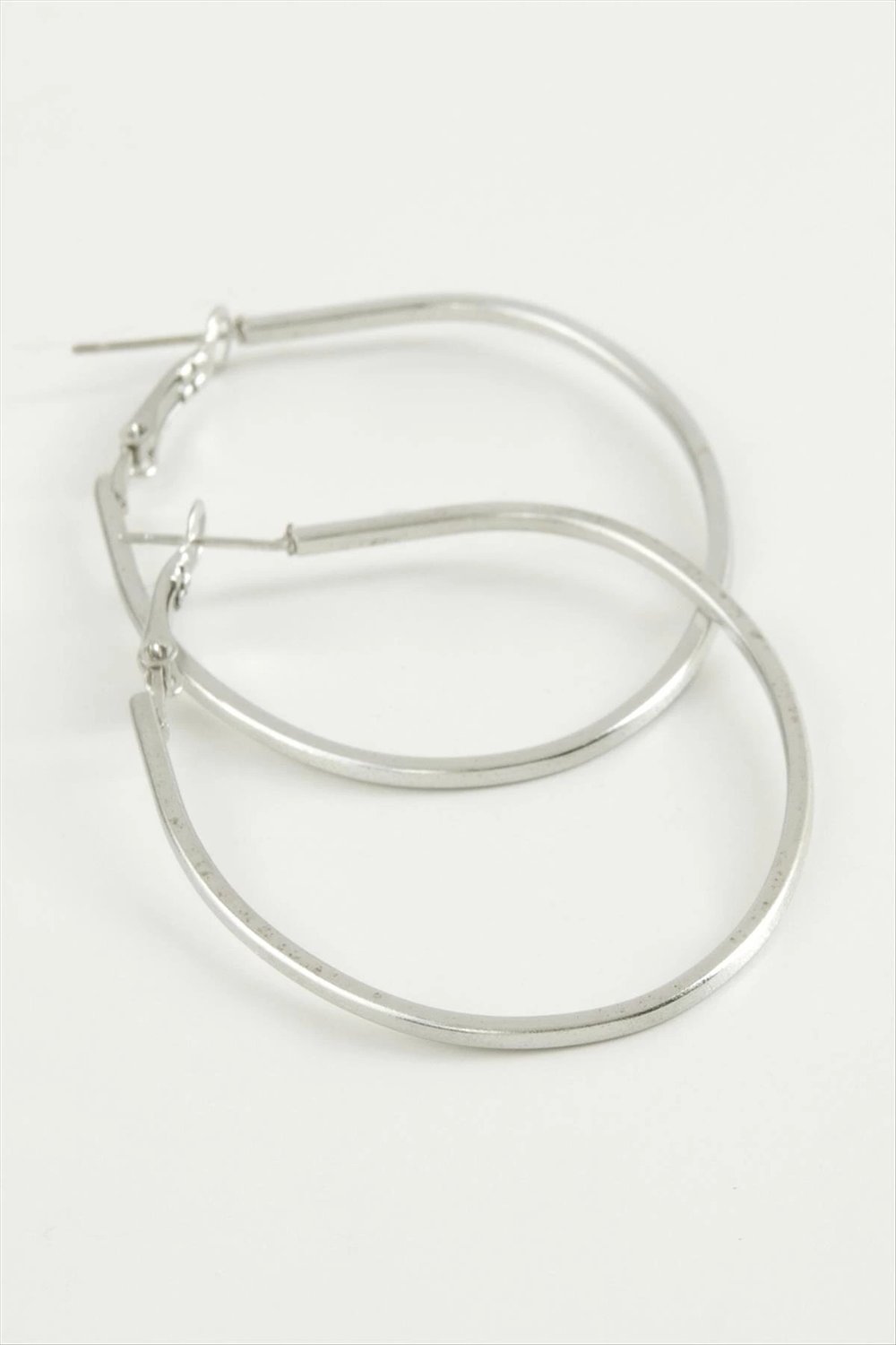 Oval Halka Küpe 4,5 cm