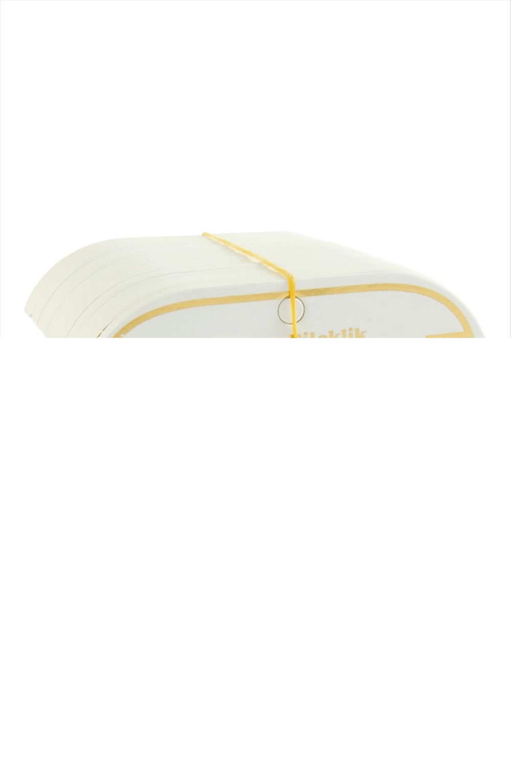 Oval Kalın Zirkon Bileklik Kartı 100 Adet