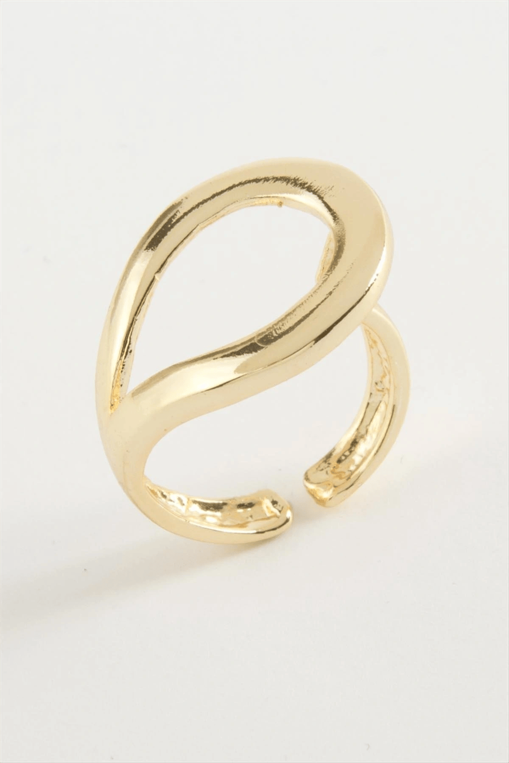 Oval Metal Yüzük