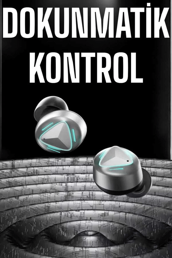 Oyuncu Kulaklığı Bluetooth Bağlantılı ANC Özelliği 5.0 Bluetooth