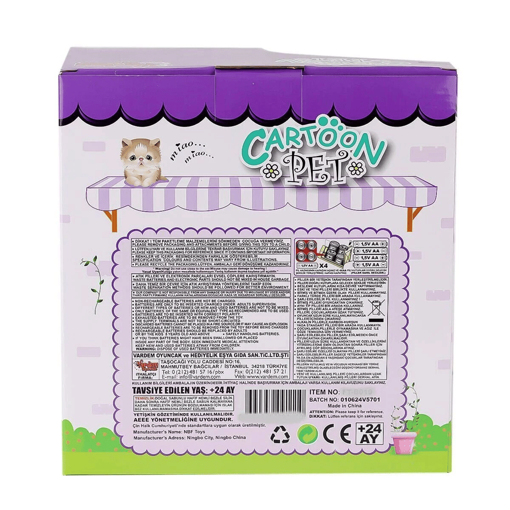 PFT-B025 Yürüyen Tasmalı Peluş Köpek