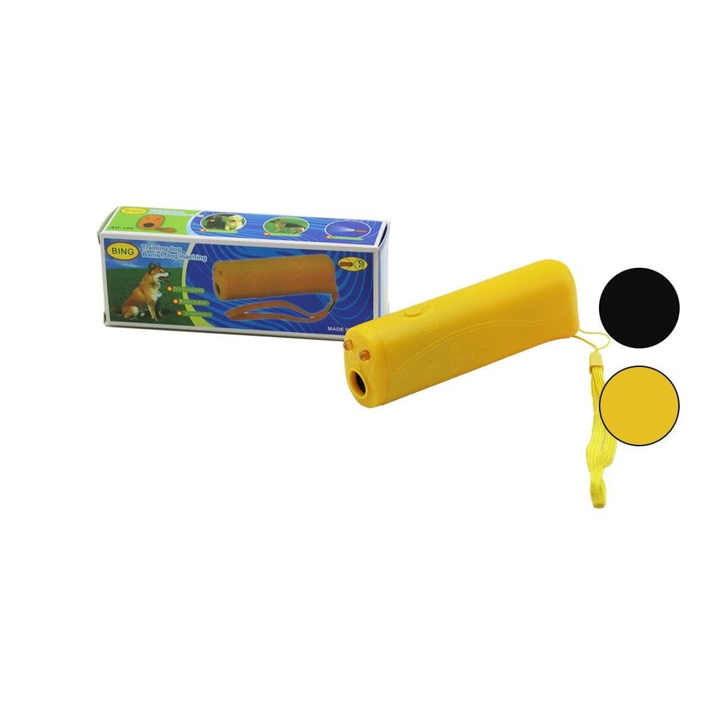 PİLLİ 2İN1 KÖPEK KOVUCU - FENER İP TAŞIMA KULPLU SESLİ=20KHz=İNSAN DUYAMAZ (3936)