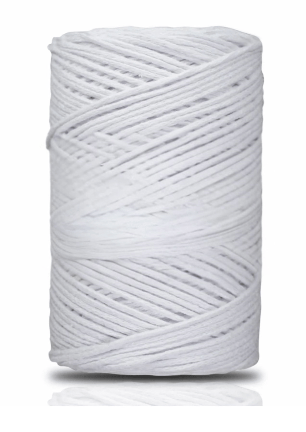 Pamuk Makrome 2 Mm Beyaz