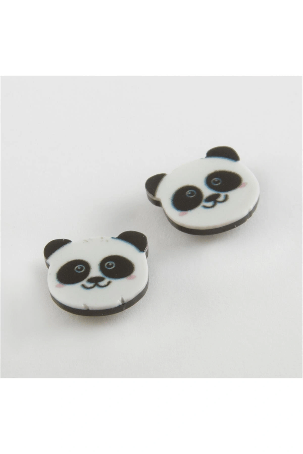 Panda Mıknatıslı Plastik Çocuk Küpesi