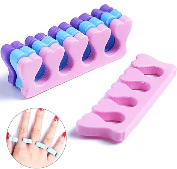 Parmak Ayırıcı Sünger Manikür Pedikür Aparatı 5 Adet Bx40