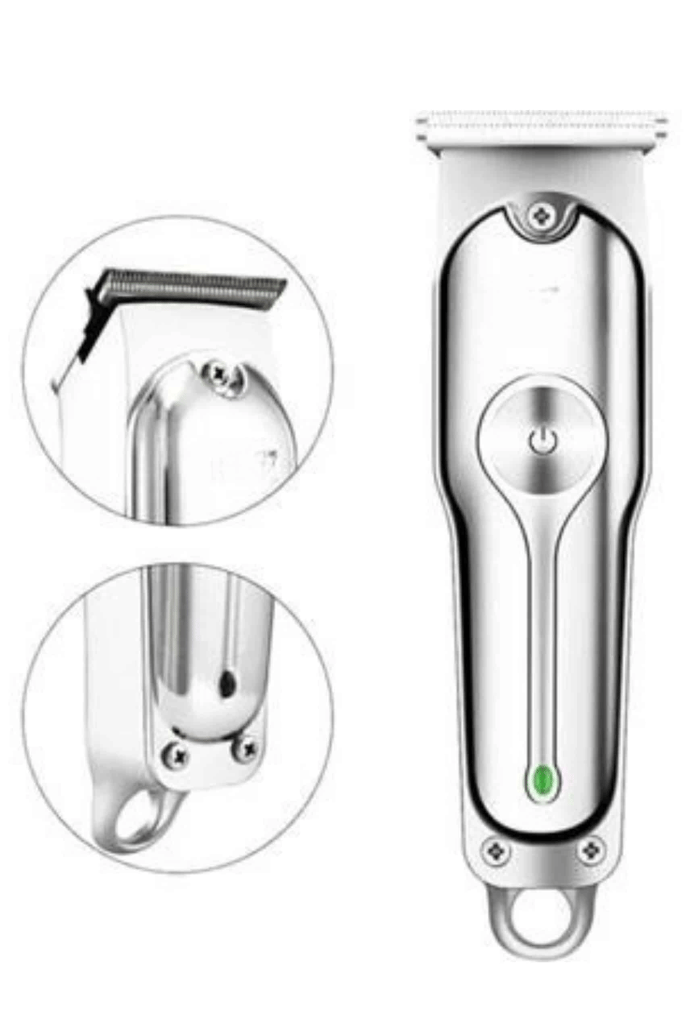 3 Kademeli Tıraş Makinesi Paslanmaz Çelik Bıçaklı 2 Saat Kullanım USB Şarjlı BX-313689