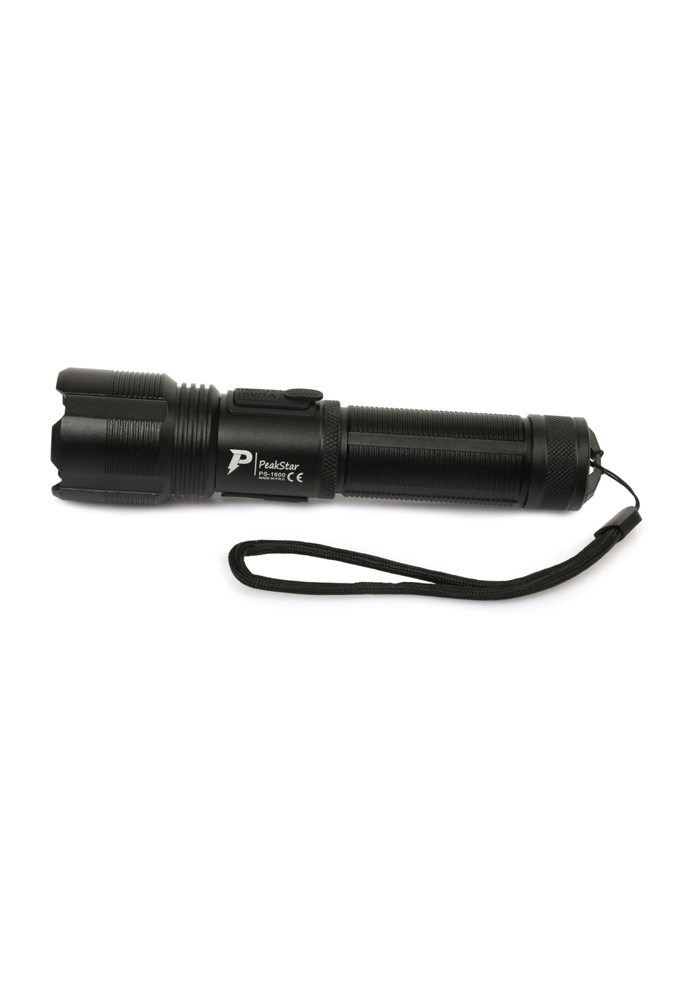 Peakstar Ps-1600 Süper Parlak Led Zoomlu 5 Mod Su Geçirmez Profesyonel Kamp Bekçi Avcı Feneri