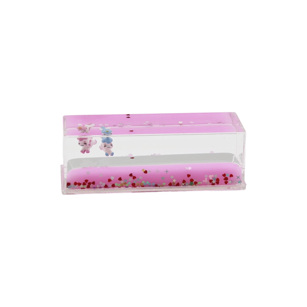 Pembe Su Hayvan - Yıldız D.gen Mika Yüzen Batmayan Dekoratif Biblo Akvaryum4.7x13.6x4.5cm Bx40