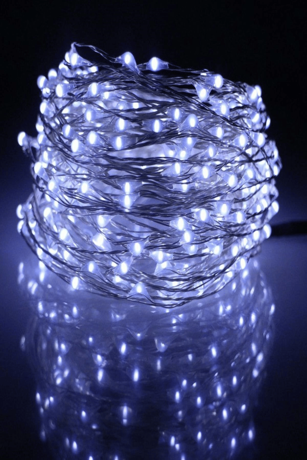 Pilli 5 Metre Dekoratif Peri Led Beyaz Aydınlatma Süsleme Lambası Bx40