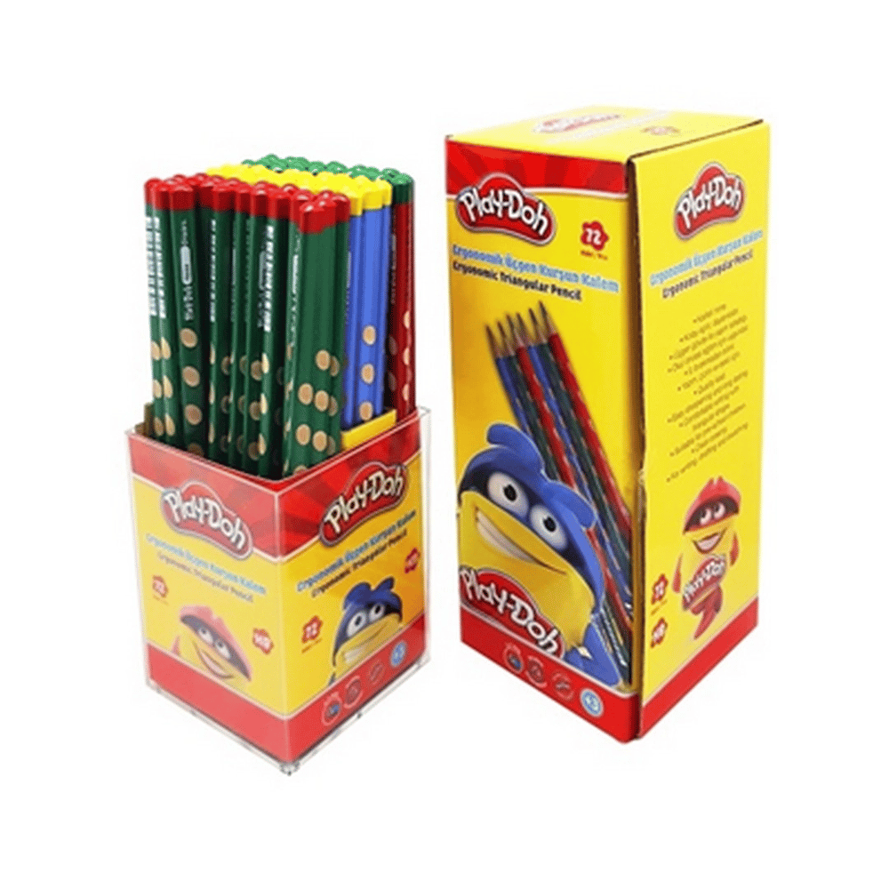 Play-doh Jumbo Oluklu Üçgen Kurşun Kalem