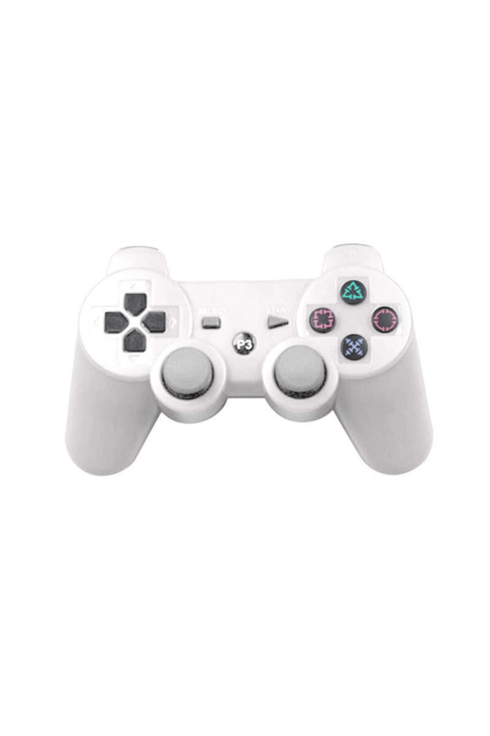 Playstation 3 uyumlu beyaz bluetooth joystick kablosuz bağlantılı oyun kolu - Elektronik