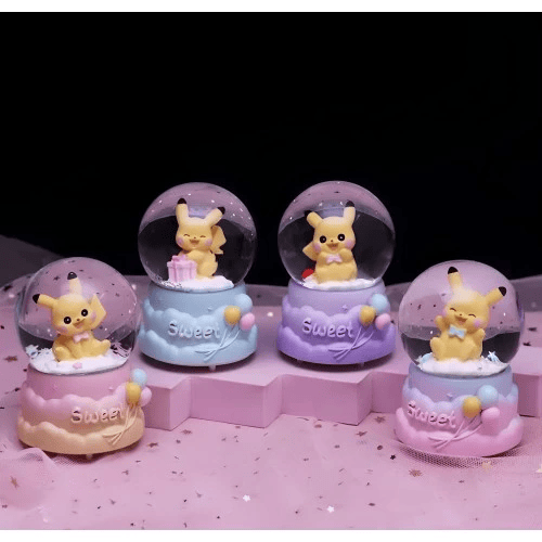Pokemon Işıklı Kar Küresi 9 Cm