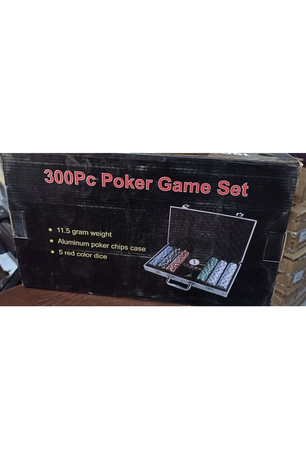 Poker seti 300 parça metal çantalı oyun takımı - Hobi & Eğlence Diğer Takımları Kategorisi