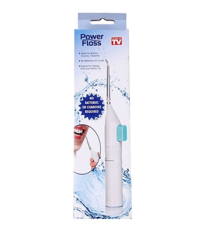 Power Floss Mekanik Diş Ve Ağız Temizleme Aleti ve Diş Beyazlatma Seti