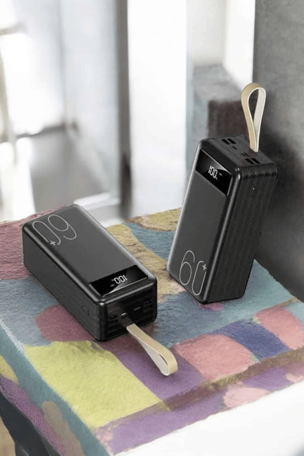 Powerbank 60.000 MAH 4 Portlu Uzun Şarj Süreli Dijital Göstergeli