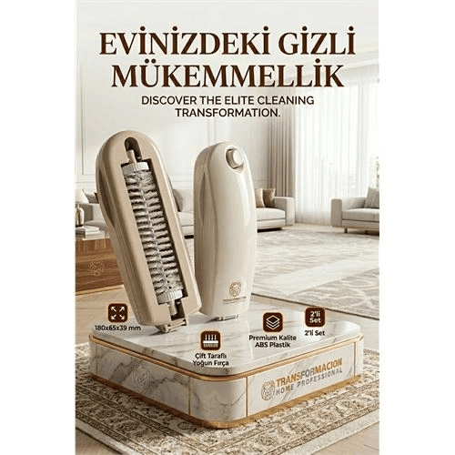 Pratik El Gırgırı Seti | 2'li Kırıntı & Tüy Toplayıcı Mini Koltuk Süpürgesi 723091
