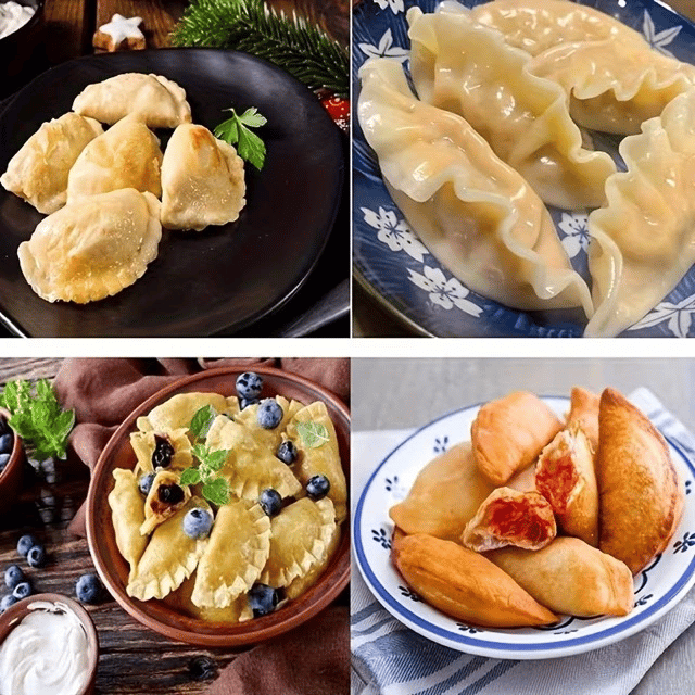 Pratik Hamur Kapatma Aparatı – Çiğ Börek, Mantı Ve Poğaça Kalıbı (7.5 Cm)