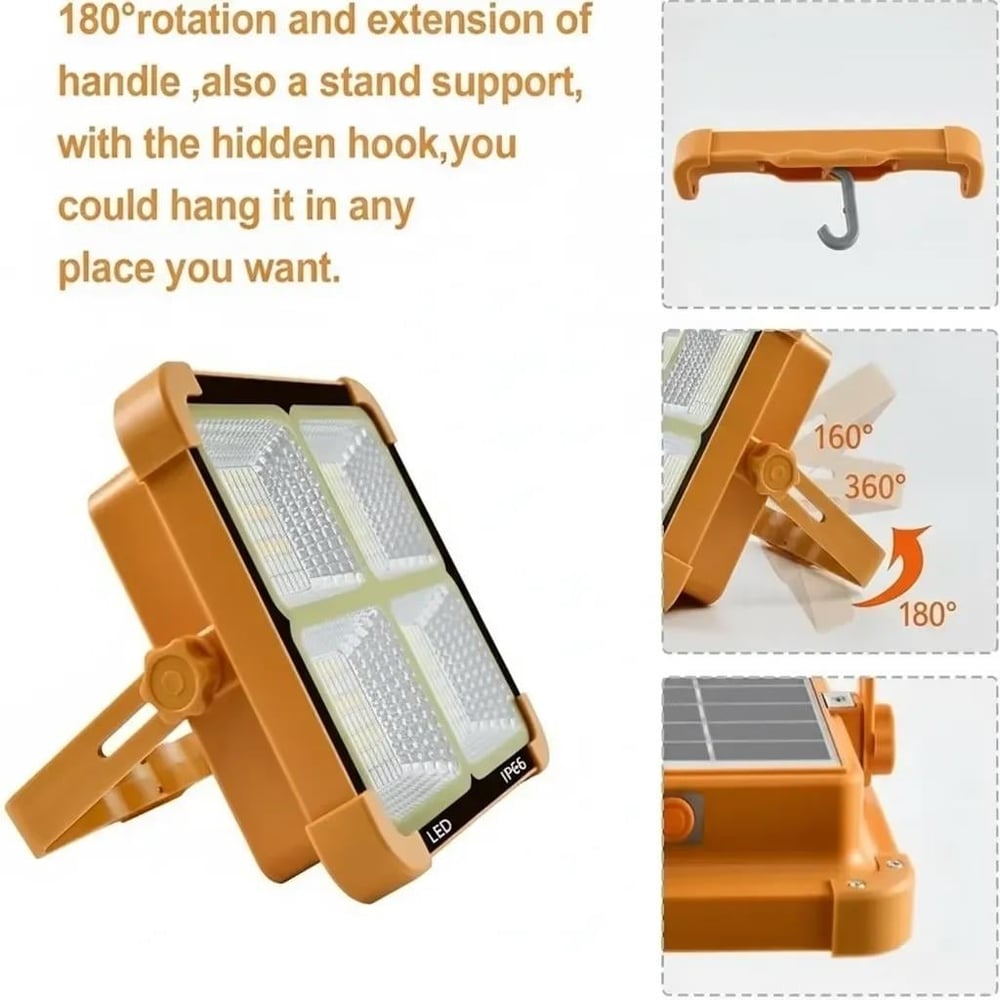 ProKAMA Ledli Solar Projektör 200W BK-200W (3936)