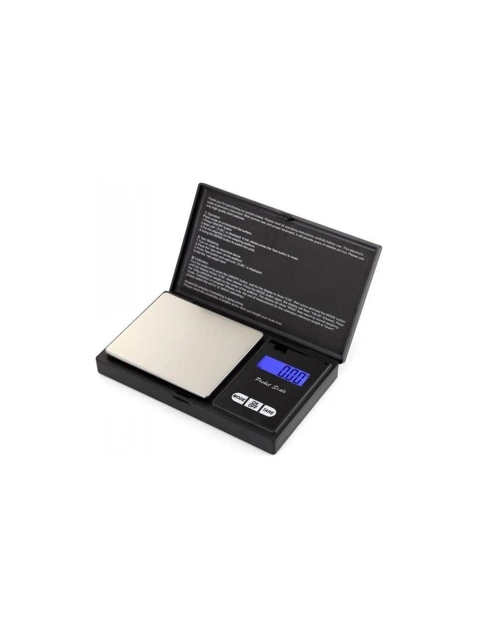 Professional Hassas Terazi 500 gram Kapasiteli 0.1 Hassasiyetli Dijital Kapaklı Tartı (3936)