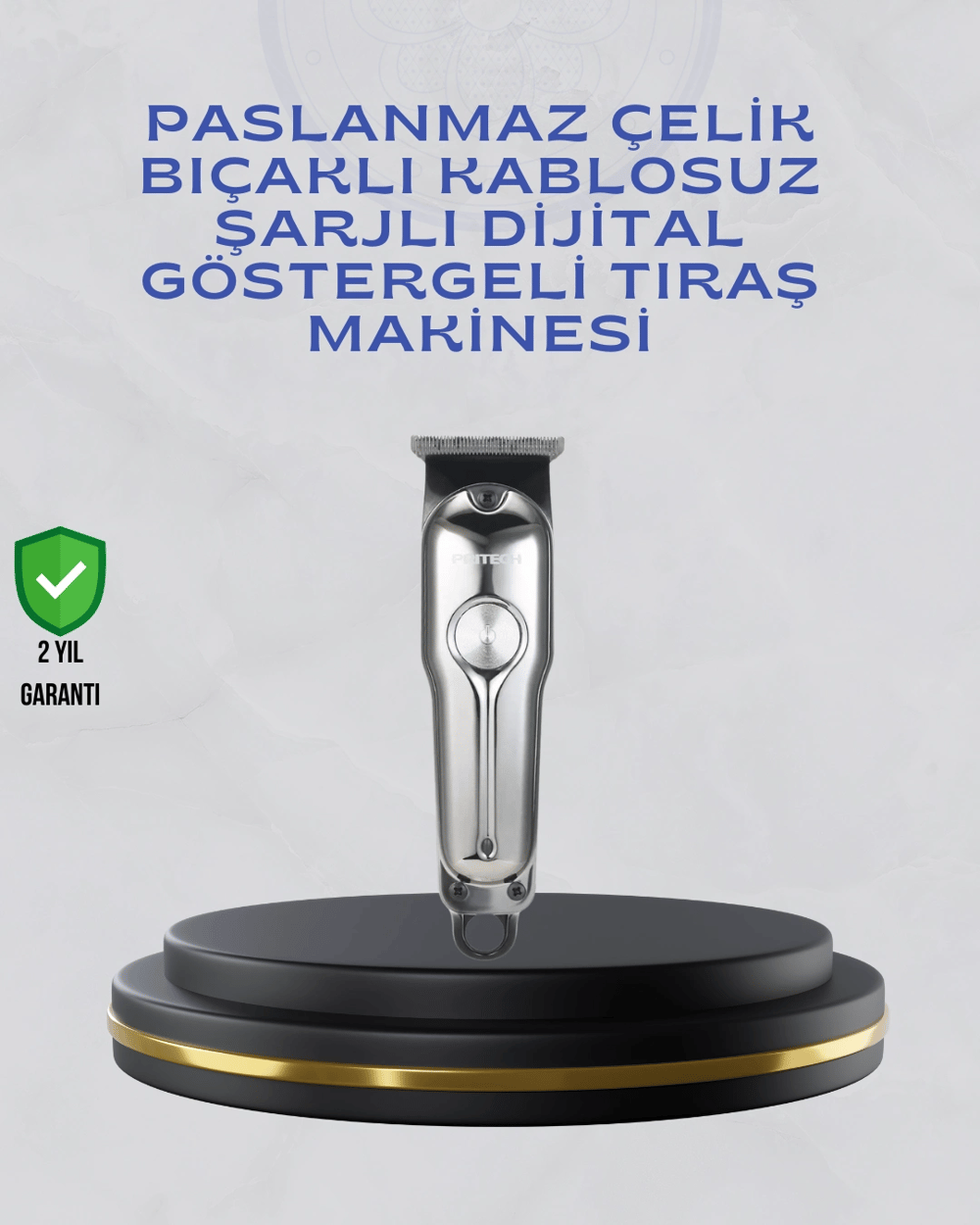 Profesyonel Erkek Saç Kesme Makinesi – Dayanıklı ve Yüksek Performanslı