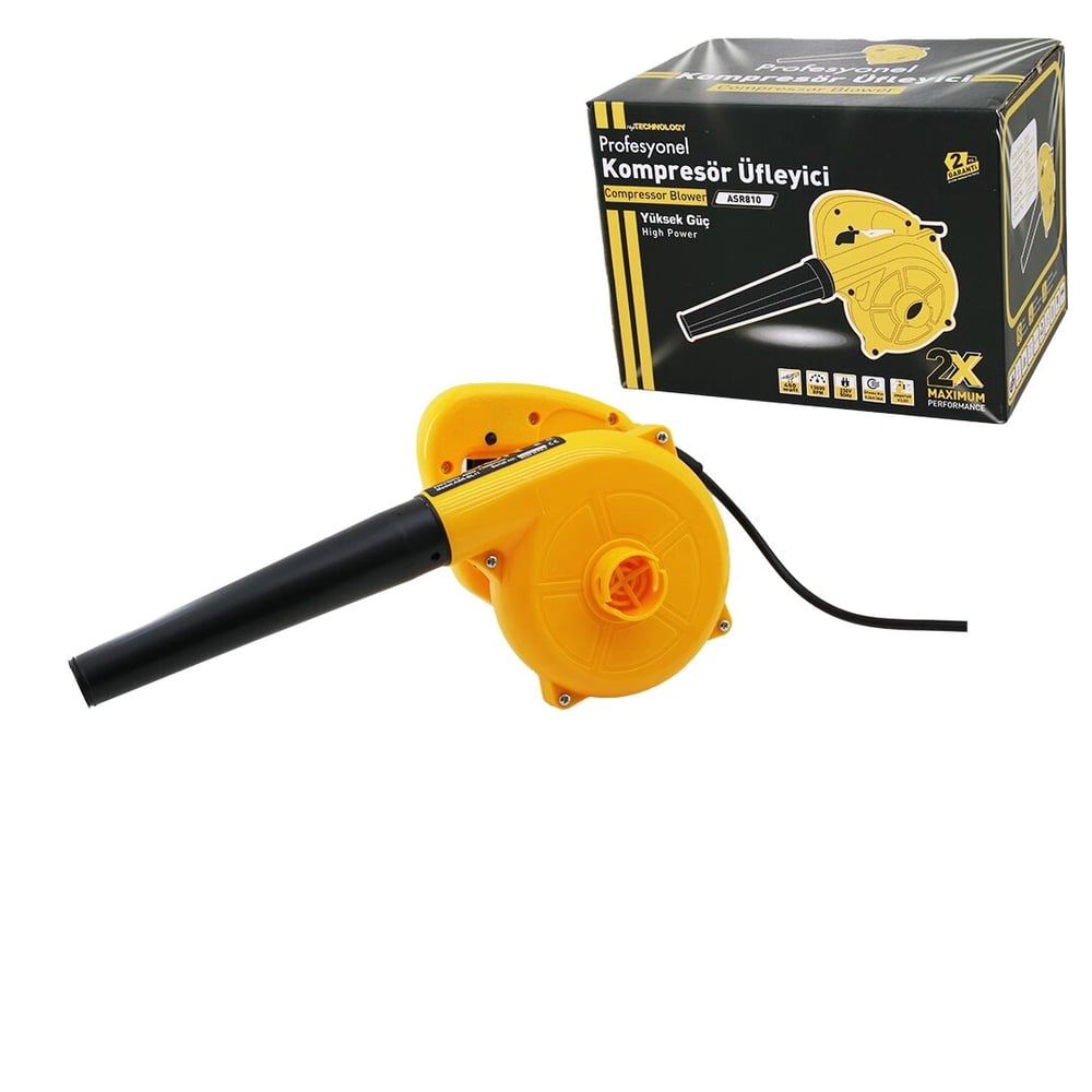 Profesyonel Model:bl11 Hava Üfleme Makine Körük - Kompresör 450w Üfleme Hız = 0.26m3 / Dak.  Asr-810 Bx40