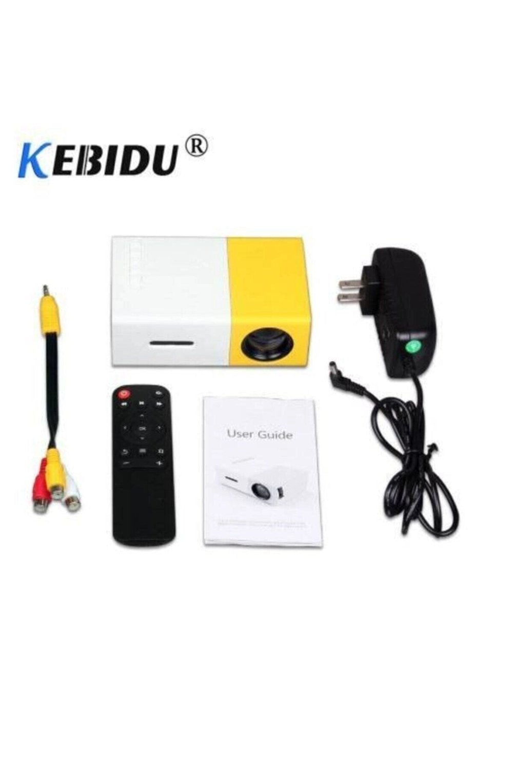 Projeksiyon cihazı FULL HD 1920x1080 çözünürlük 1000:1 kontrast HDMI siyah renk - Yok USB