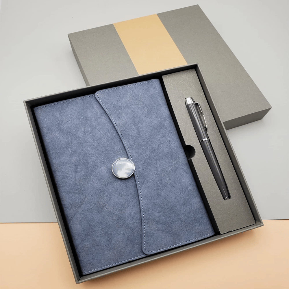 Promosyon Defter Kalem Seti Lacivert Renk