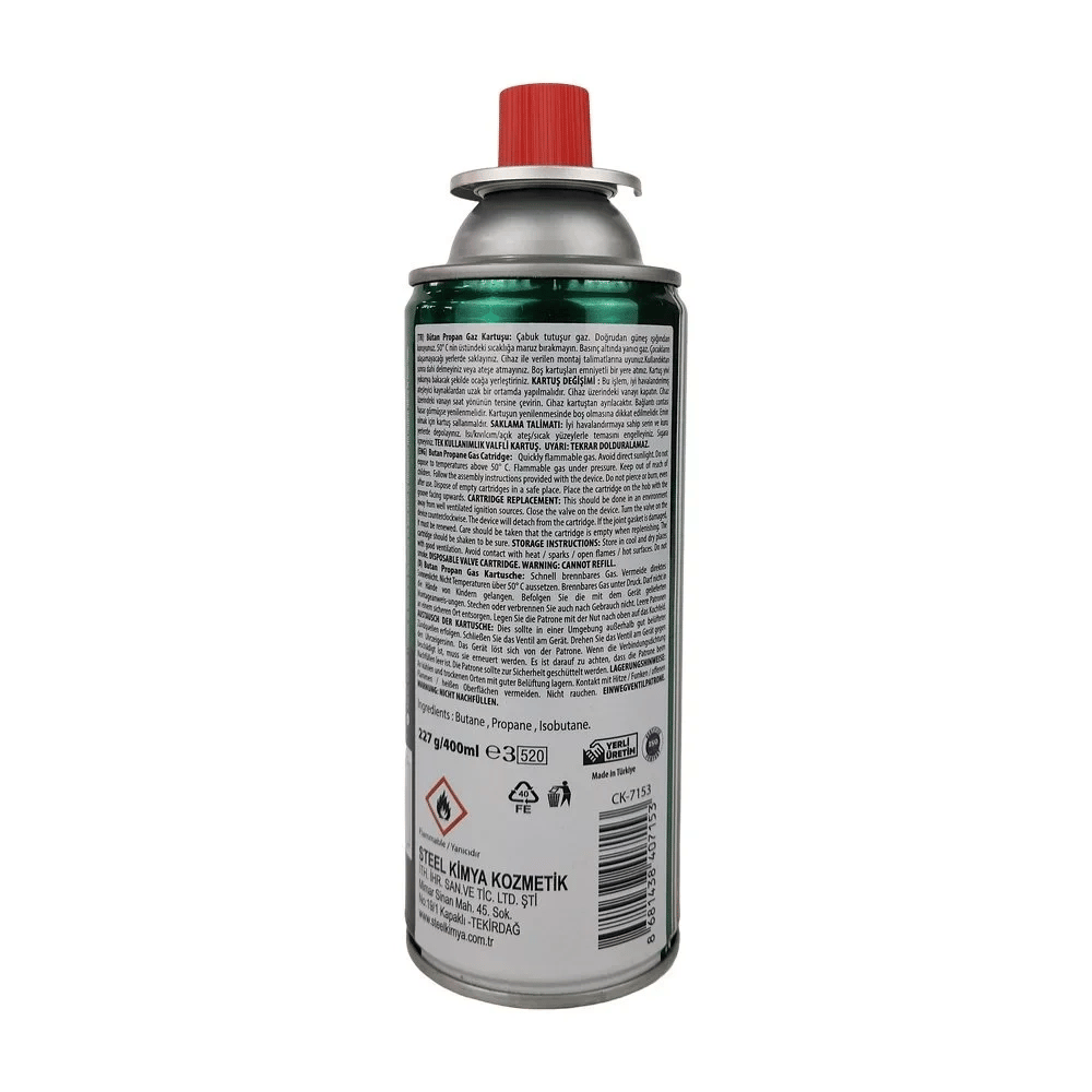 Pürmüz Gaz Yedek 400 Ml Bx40