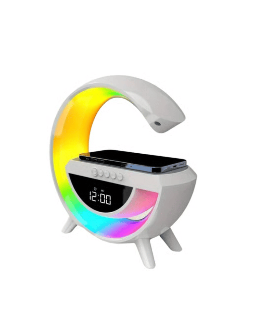 RGB Işıklı Kablosuz Hoparlör Bluetooth USB FM TF Kart Destekli