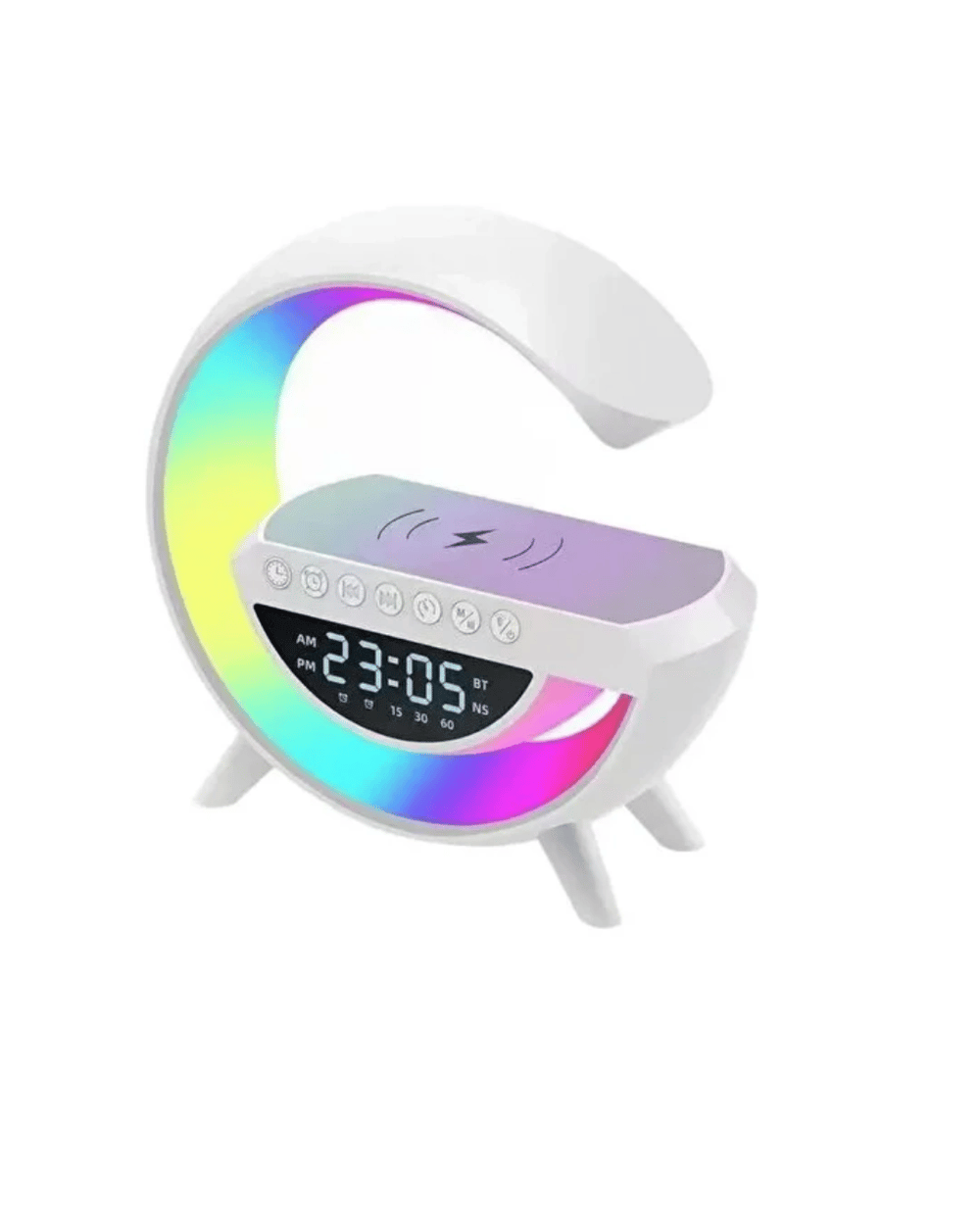 RGB Işıklı Kablosuz Hoparlör Bluetooth USB FM TF Kart Destekli
