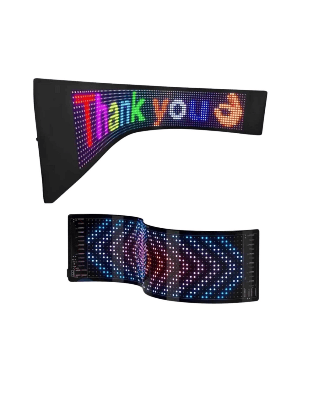 RGB Kayan Yazı LED Panel Telefon Kontrollü Animasyonlu Akıllı Ekran