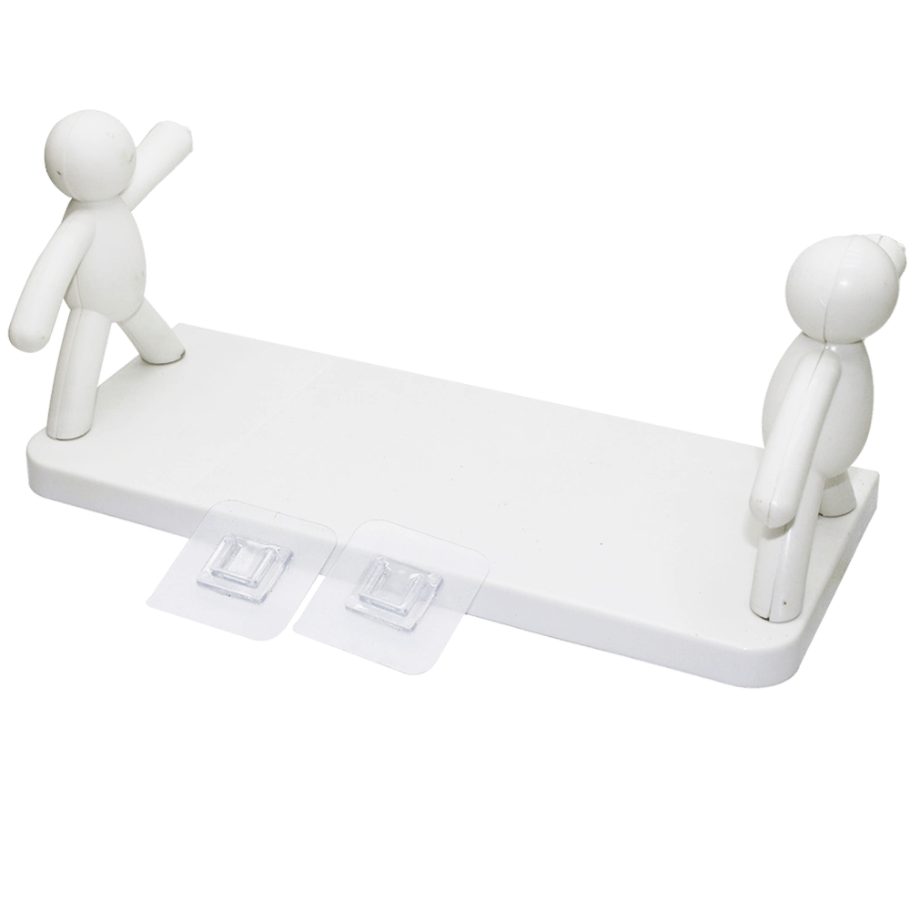 Rambo Manken Tutacaklı  Plastik Etejer Yapışkanlı Büyük=13.5x33cm Bx40