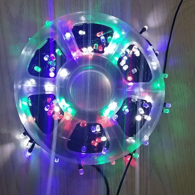 Renkli Vip Profesyonel 25 Metre Renkli Led Işık 220v Fişli Renkli Bx40