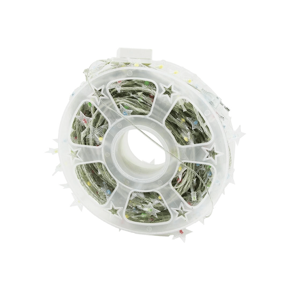 Rgb - Kar Tanesi 50mt Fişli Fonksiyonlu Şerit Led - Dekor Lamba Bx40