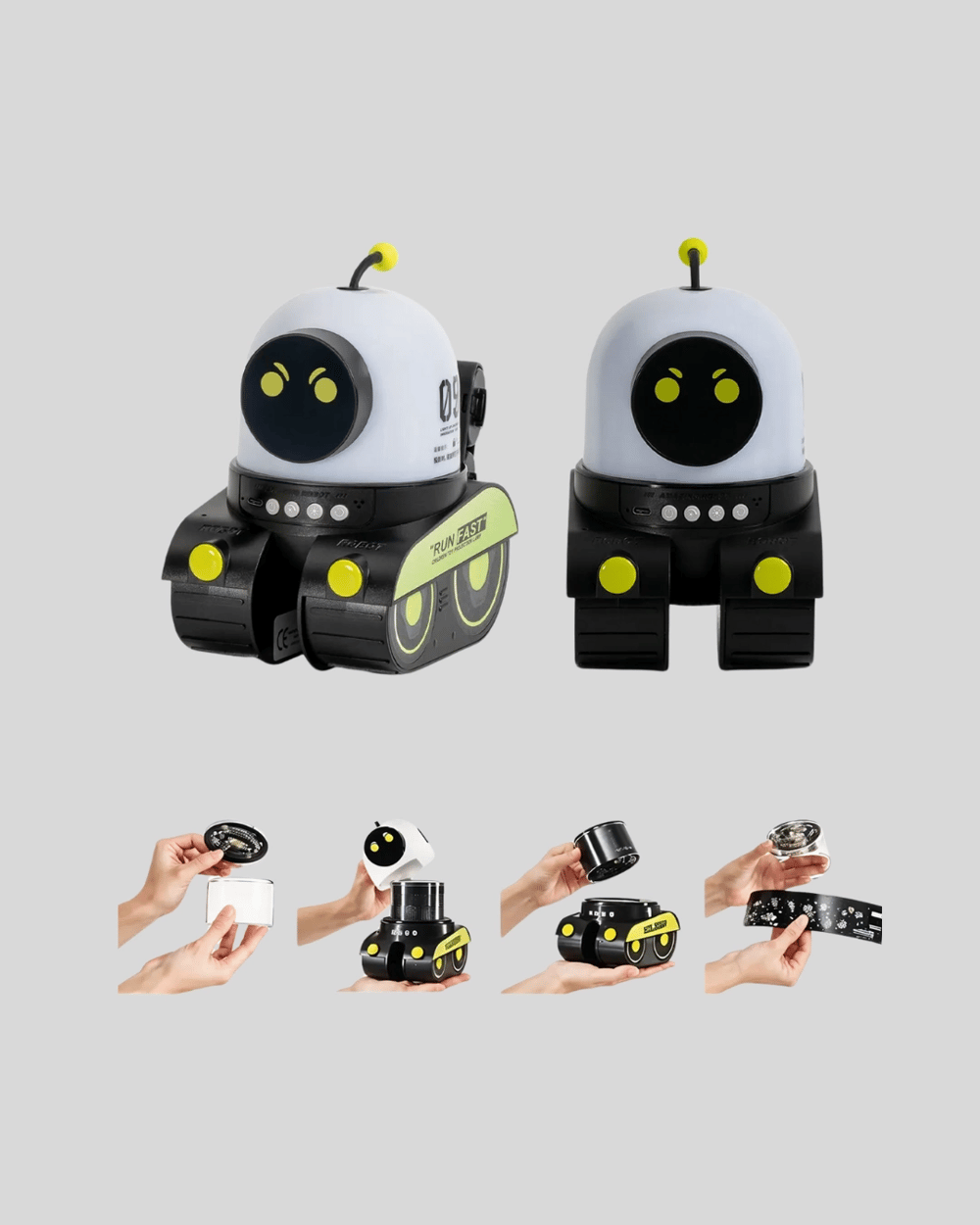 Robot Tasarımlı Bluetooth Hoparlörlü Yıldızlı Gökyüzü Projektör
